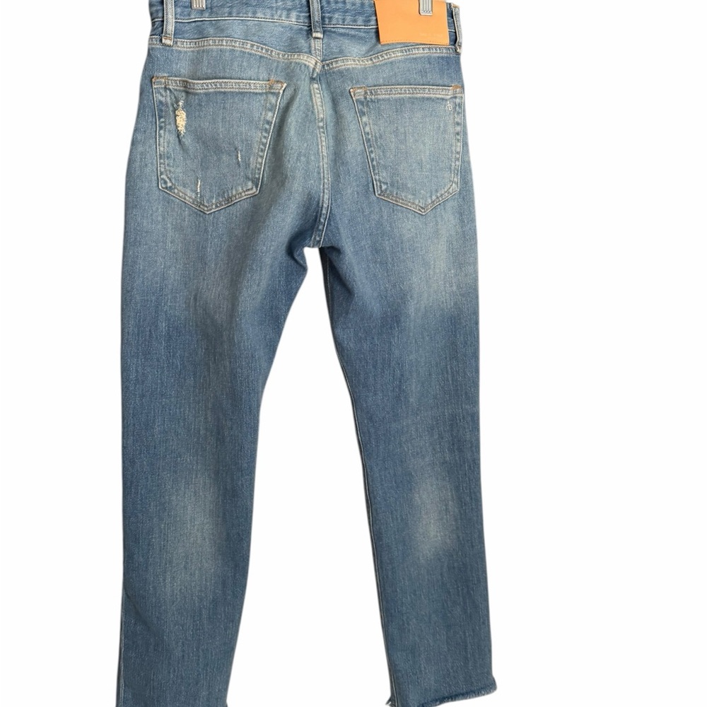 Rag And Bone Rosa Mid-Rise Patchwork Boyfriend Je… - image 4